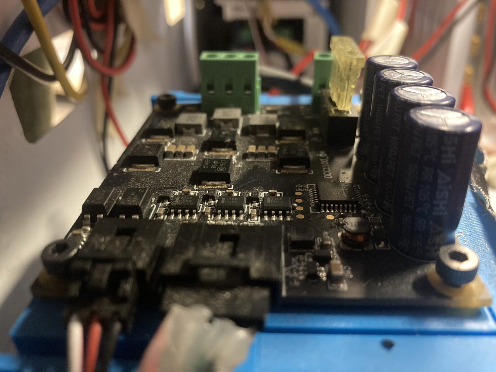 Driver board detail.