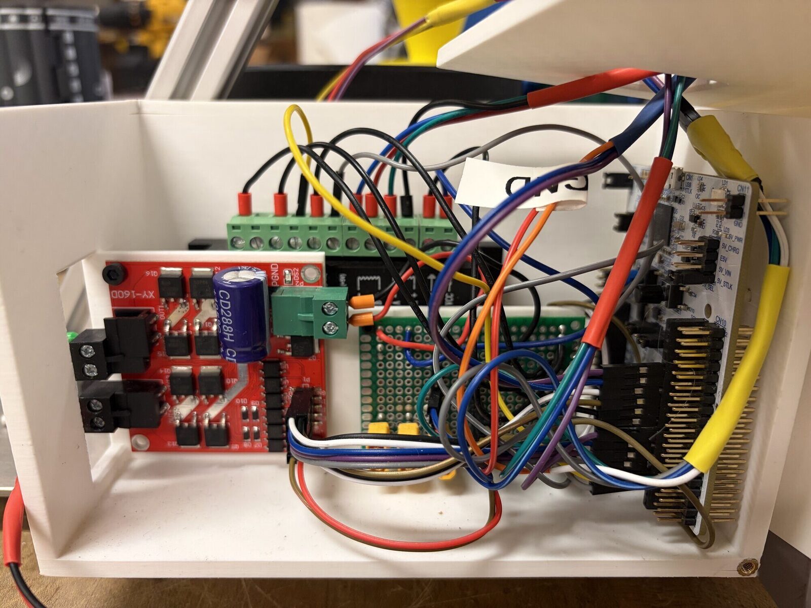 Control electronics in their enclosure.