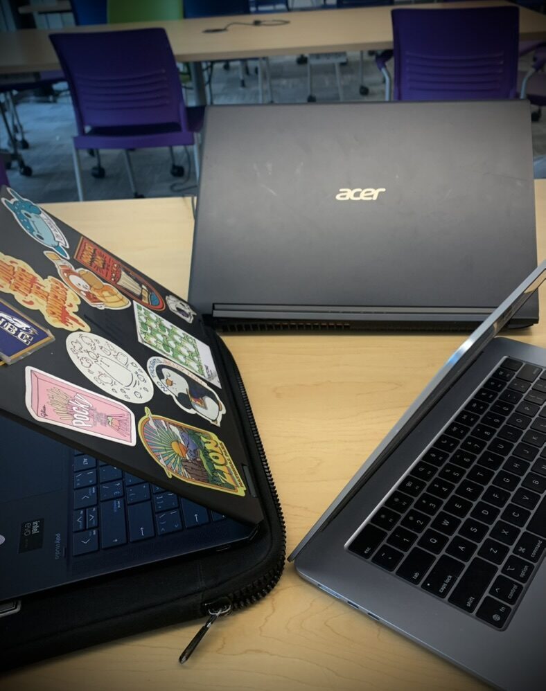 Business subteam at work.