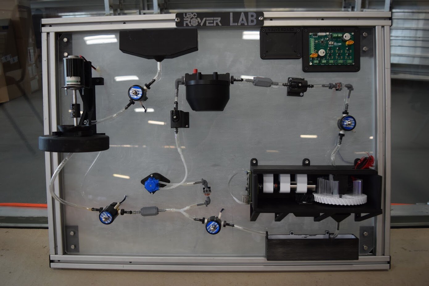 Rover Lab subteam at work.